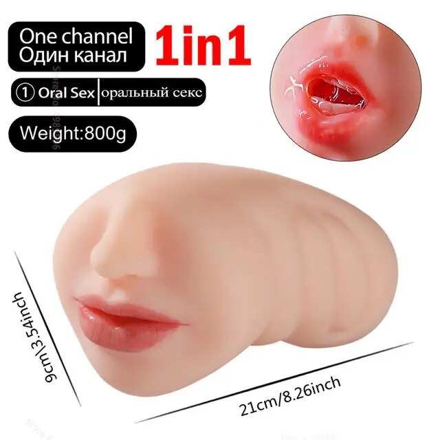 Realistic Silicone Vagina Masturbator for Men - HeartCaptor