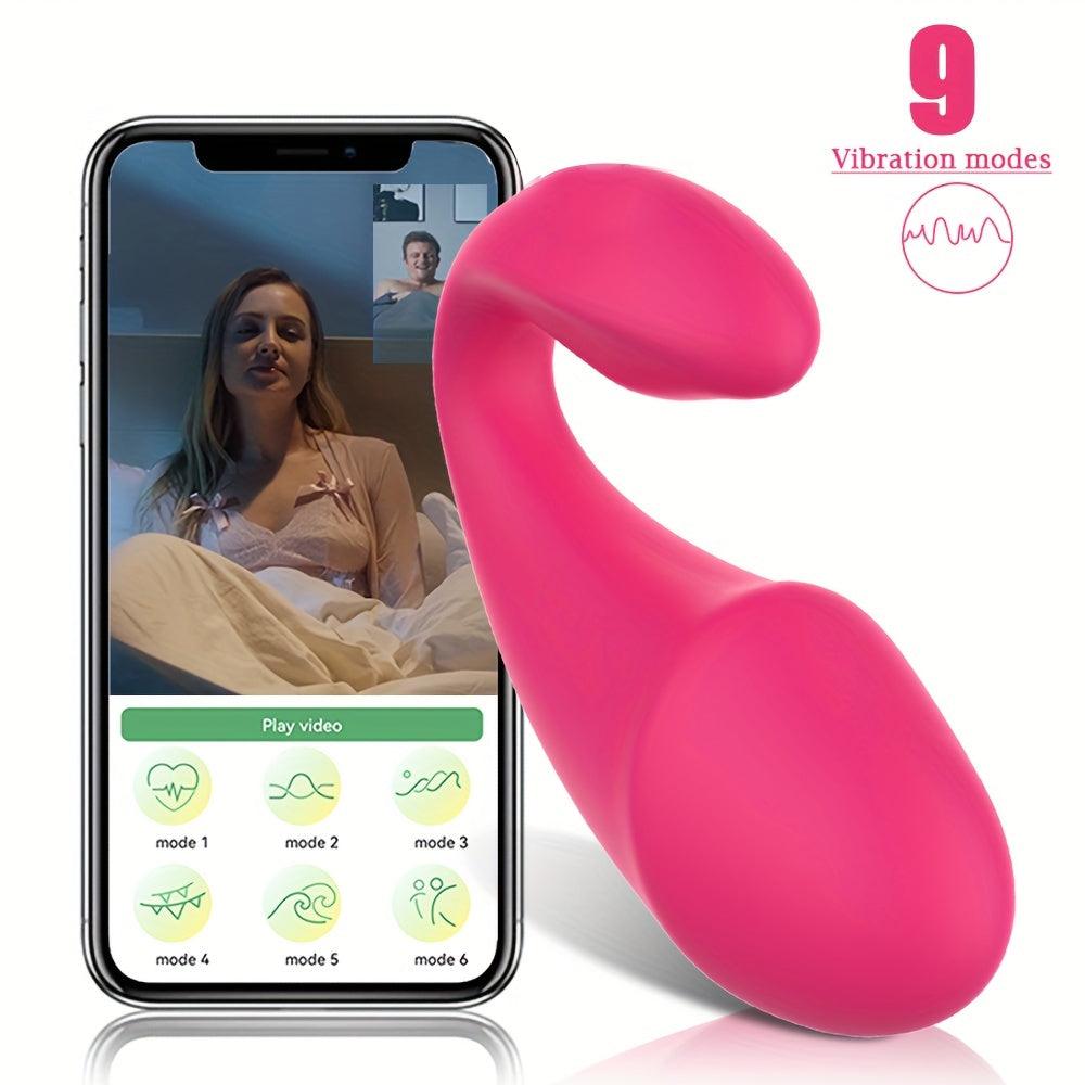 App Remote Control Wearable Panty Clitoral Vibrator - HeartCaptor