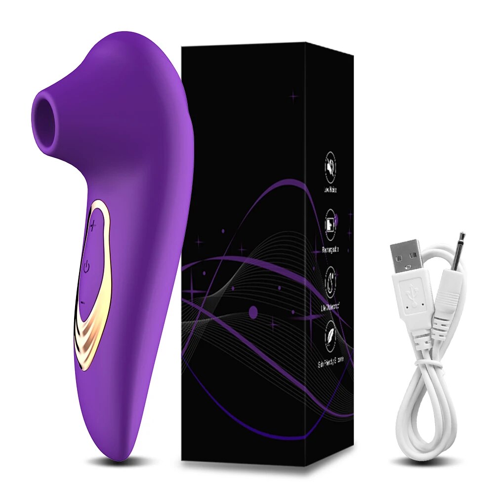 Clitoral Sucking Vibrator with 10 Modes - HeartCaptor