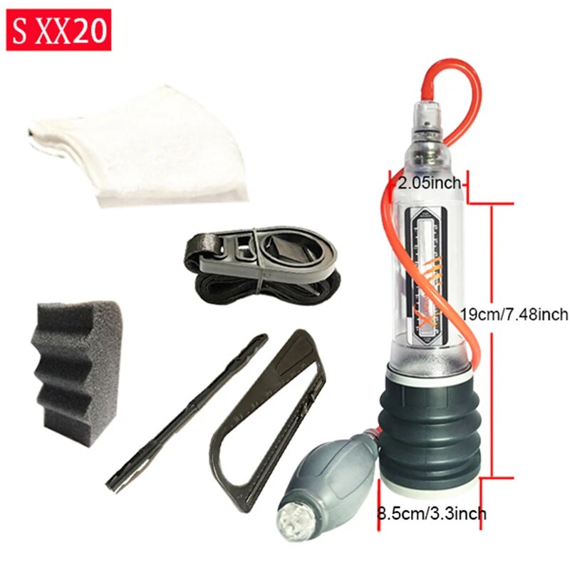 Male Penis Pump Water Vacuum Pump - HeartCaptor