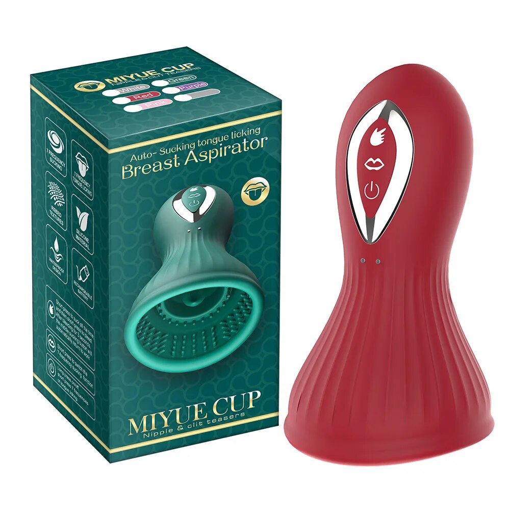 Breast Enlargement Massager with Clitoral Sucking Stimulation - HeartCaptor