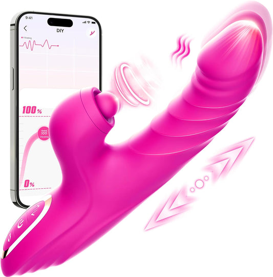 Silicone G-Spot Vibrator with 10 Modes - Waterproof & USB Rechargeable