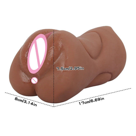 Premium Triple Channels TPE Masturbation Cup for Men