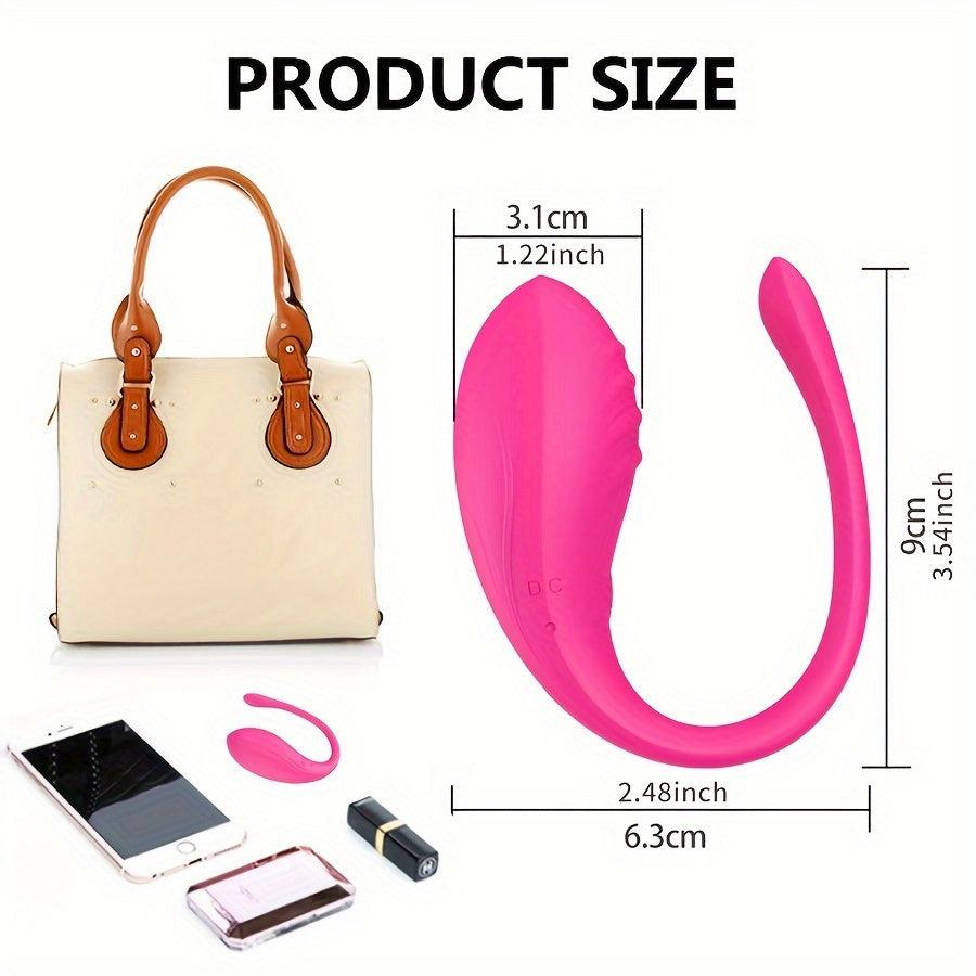 Silicone Wearable G-spot Vibrator with APP Control - HeartCaptor