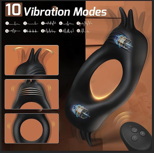 Enhance Intimacy with Dual Use Vibrating Penis Ring for Couples