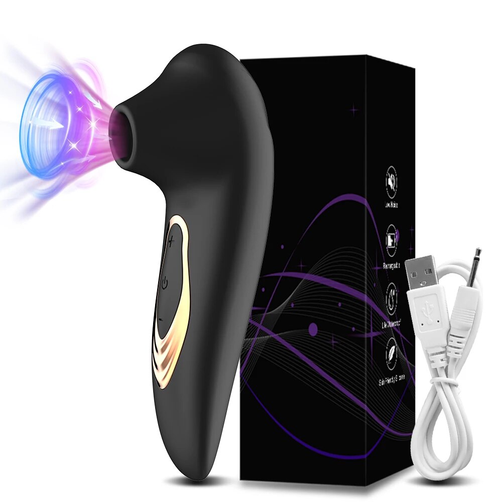 Clitoral Sucking Vibrator with 10 Modes - HeartCaptor