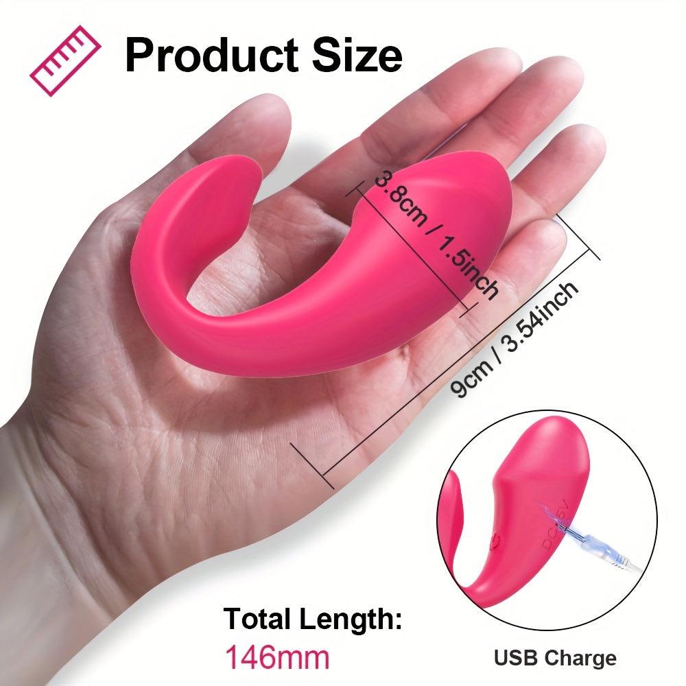 App Remote Control Wearable Panty Clitoral Vibrator - HeartCaptor