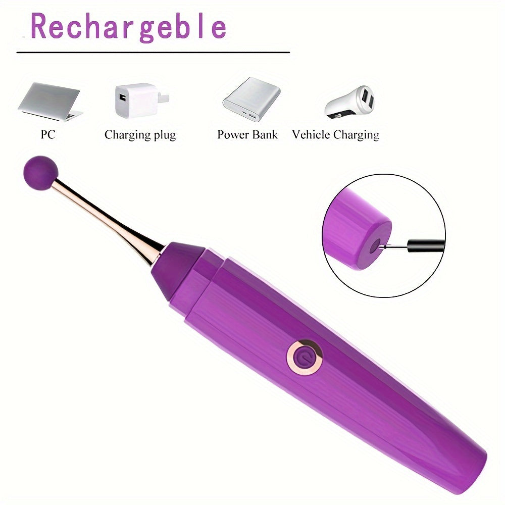 High-frequency Clitoral Pen Vibrator with 10 Vibration Modes - HeartCaptor