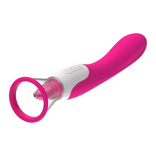 High-Frequency Vibrating Clitoris Stimulator with Suction - HeartCaptor