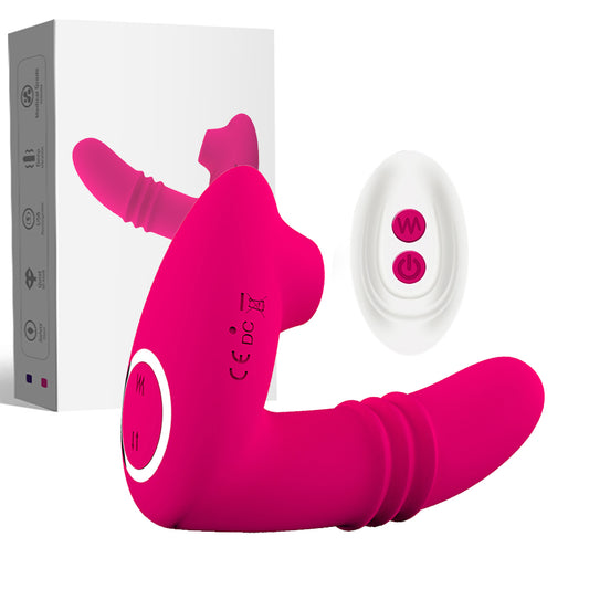 Remote Control Clitoral Sucking Vibrator for Women - HeartCaptor