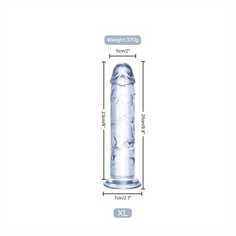 Realistic Dildo with Suction Cup for Hands-Free Play - HeartCaptor