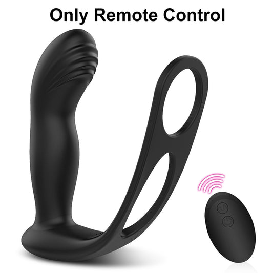 Advanced Prostate Pleasure with Remote Control Vibration Massager