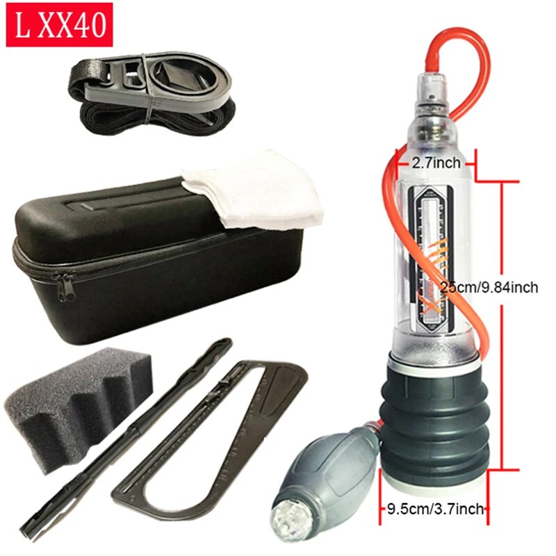 Male Penis Pump Water Vacuum Pump - HeartCaptor