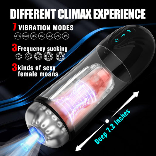 Innovative Automatic Pump Masturbation Cup for Intense Pleasure