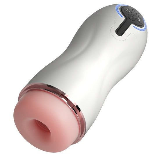 Advanced TPE Masturbation Cup with Suction, Vibration, and Heating