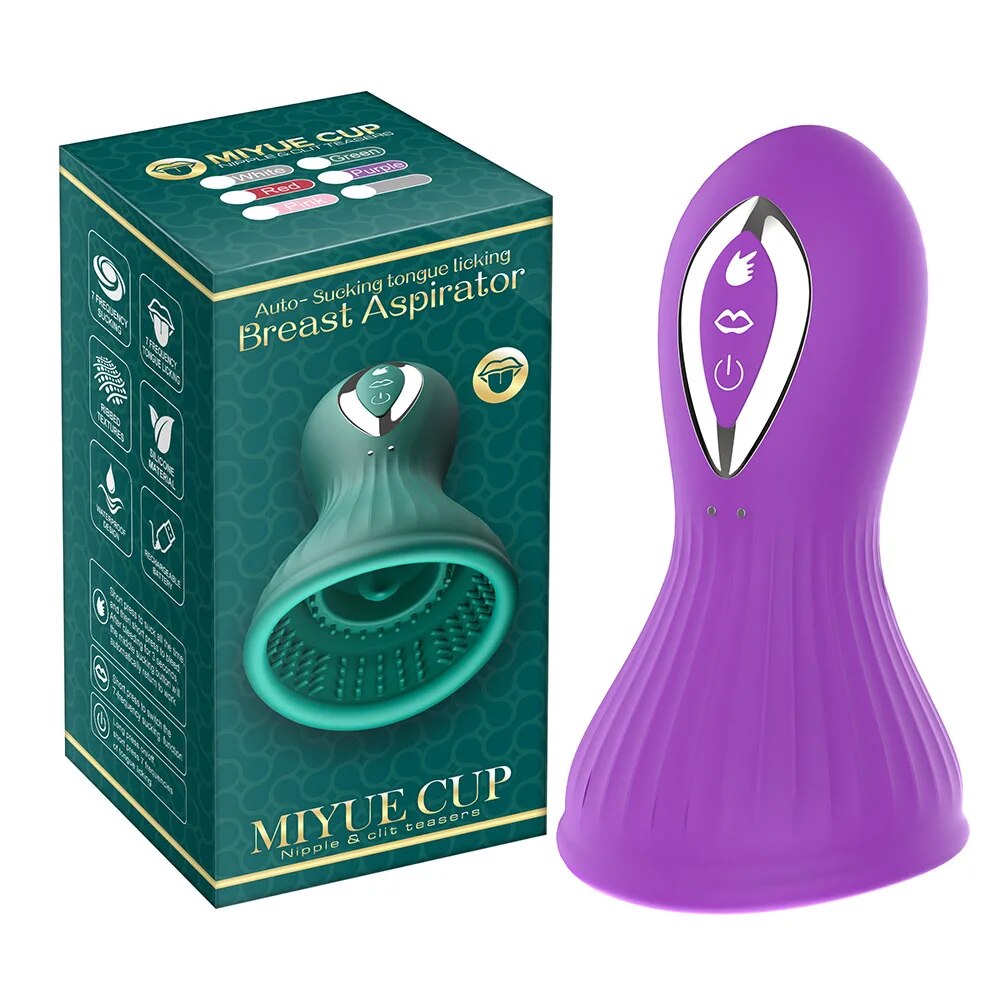 Breast Enlargement Massager with Clitoral Sucking Stimulation - HeartCaptor