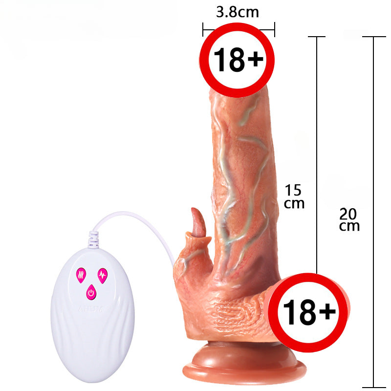 Realistic Vibrating Heated Dildo & Suction Cup - Experience the Ultimate Pleasure! - HeartCaptor