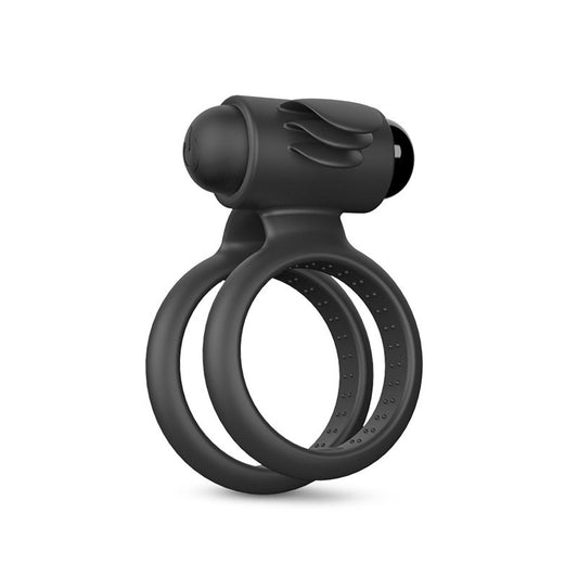 Enhanced Pleasure Vibrating Cock Ring with Double Stimulation