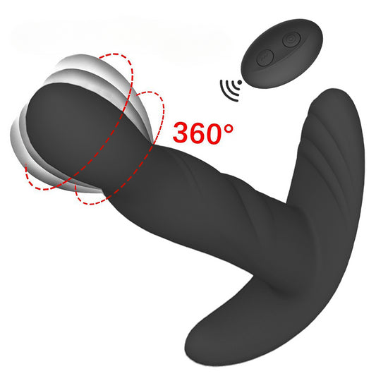 Wireless Remote Control Male Prostate Massager with 10 Speed Vibrating