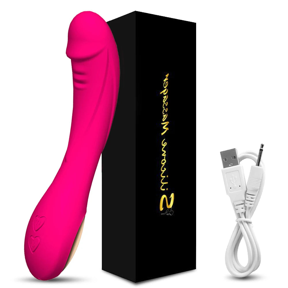 Powerful G-spot Vibrator for Women, Clitoris Stimulator - HeartCaptor