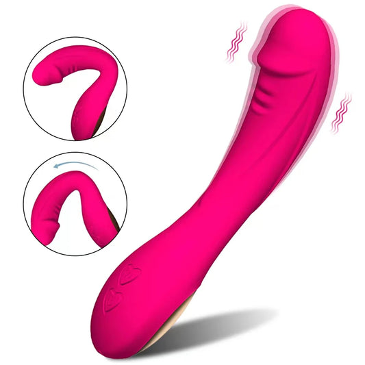 Powerful G-spot Vibrator for Women, Clitoris Stimulator - HeartCaptor