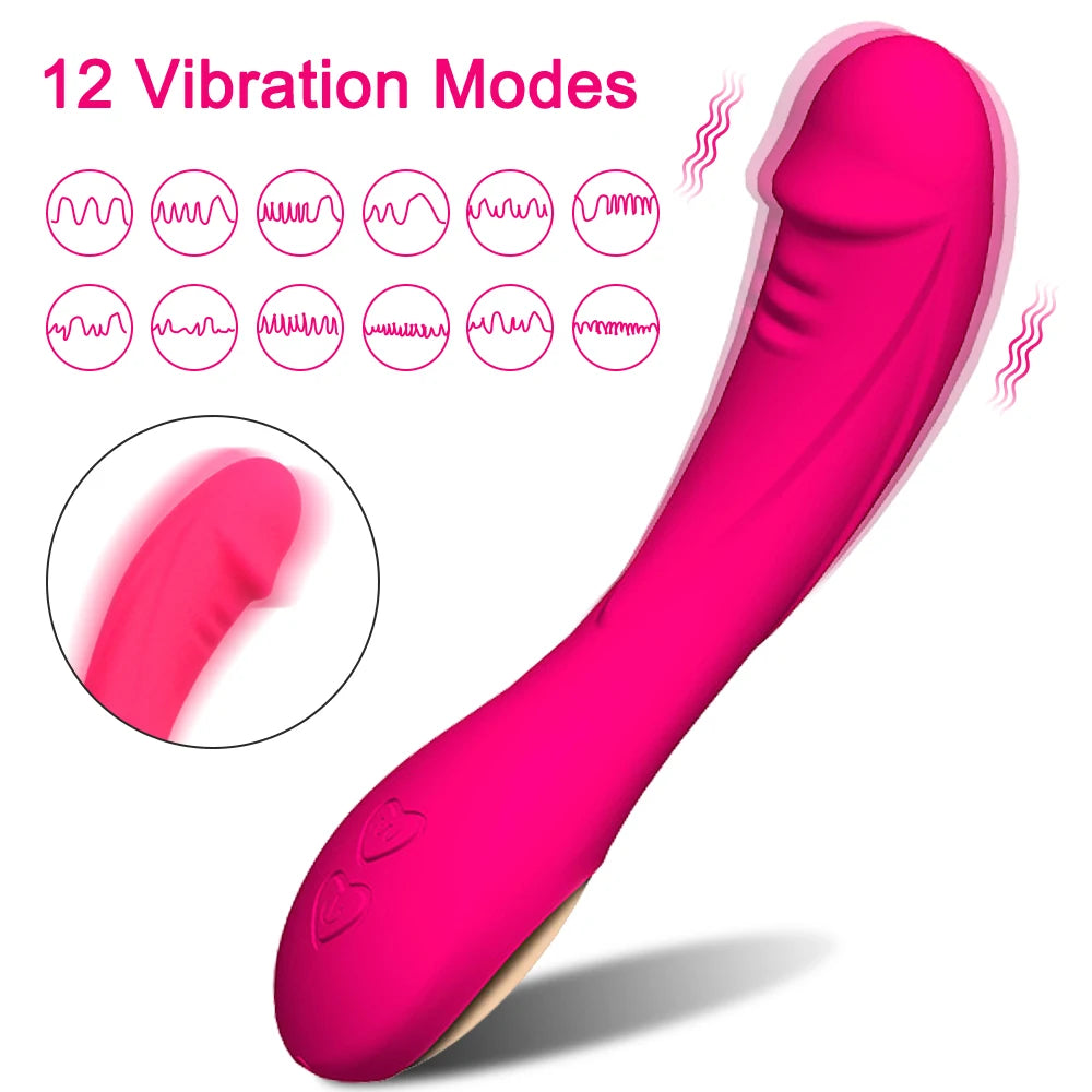 Powerful G-spot Vibrator for Women, Clitoris Stimulator - HeartCaptor