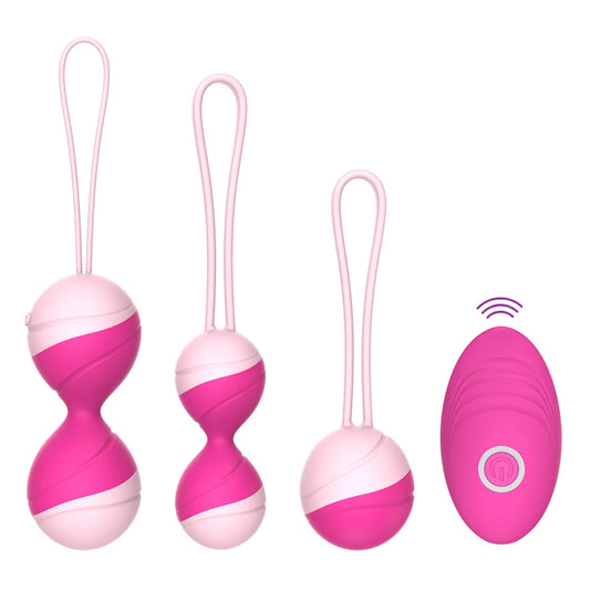 HeartCaptor Kegel Balls with Remote Control for Enhanced Intimacy and Muscle Toning