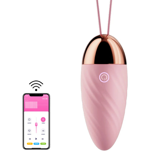 Wireless APP-Controlled Vibrator for Women - Discreet & Versatile Intimate Enhancement