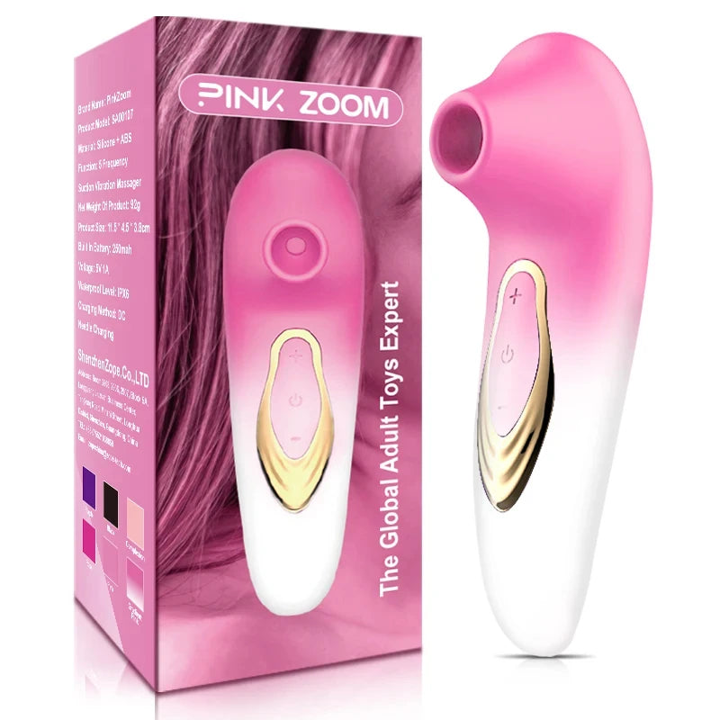 Clitoris Sucking Vibrator for Women Nipple Oral Vacuum Stimulator Massager - HeartCaptor