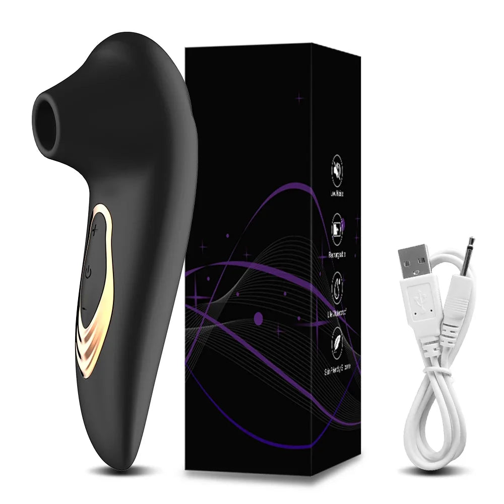 Clitoris Sucking Vibrator for Women Nipple Oral Vacuum Stimulator Massager - HeartCaptor