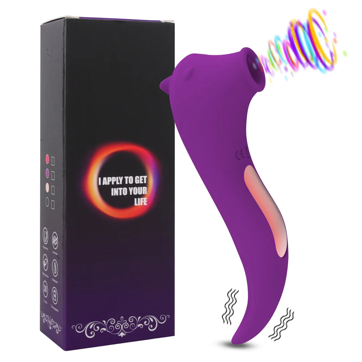 Clitoris Sucking Vibrator for Women Nipple Oral Vacuum Stimulator Massager - HeartCaptor