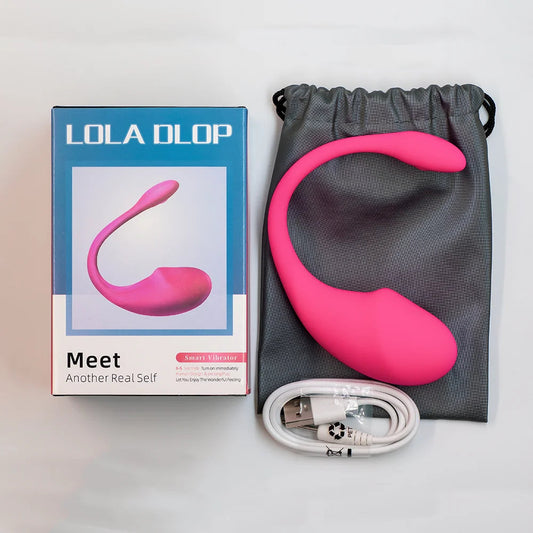 Bluetooth Remote Control Vibrator for Women, Long Distance Dildo Adult Toy