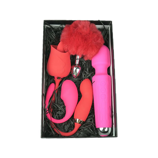 Thrusting Vibrator Egg Clitoris Sucker Stimulator Set - HeartCaptor