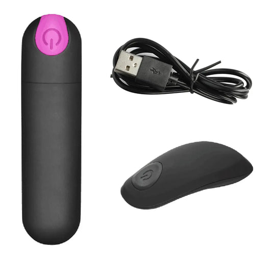 10-Speed Bullet Vibrator for Intimate Pleasure - HeartCaptor Mini Vibrator