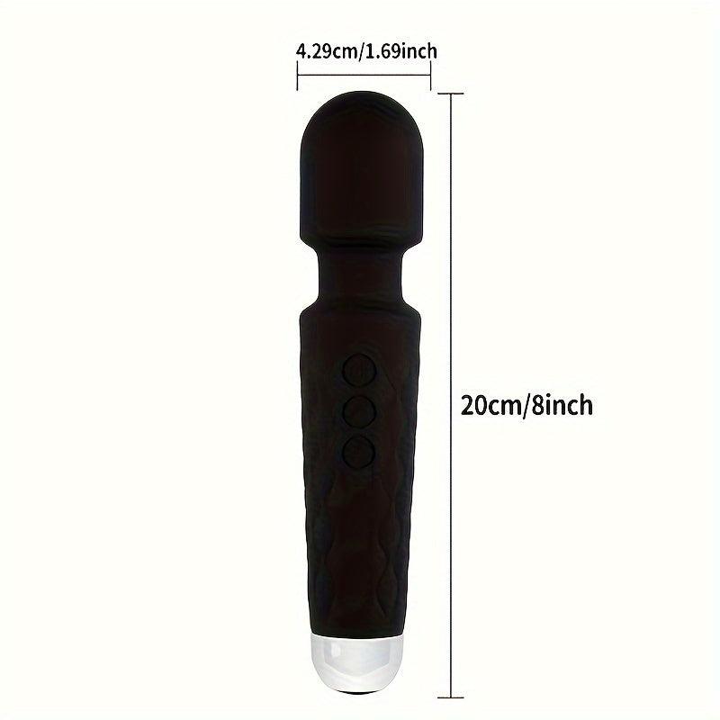 Wireless AV Stick Vibrator with 8 Intensity Modes and 20 Frequency Modes - HeartCaptor