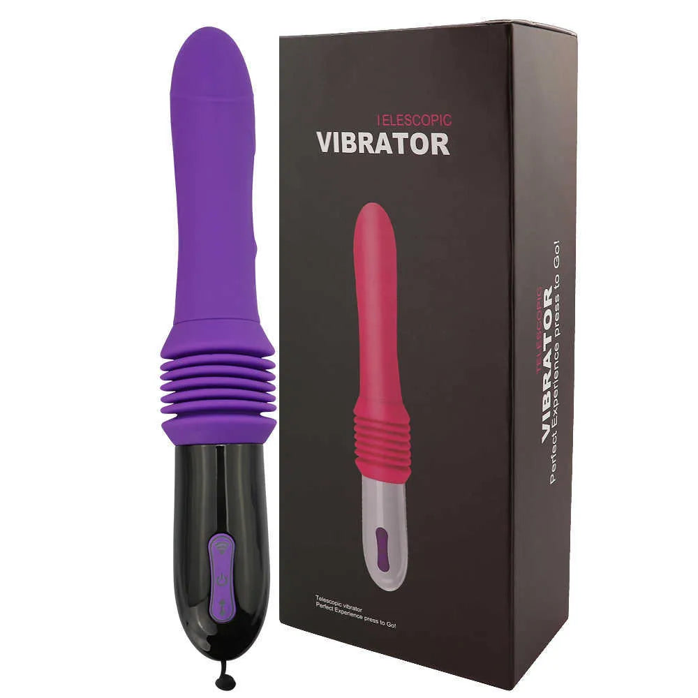 Thrusting G-spot Dildo Vibrator for Women - HeartCaptor