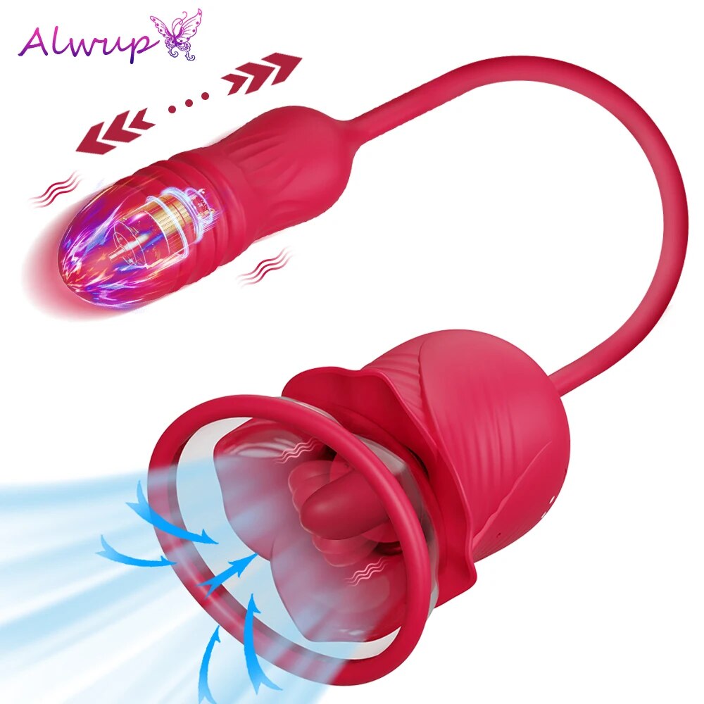 Dual Head Vibrator for Clitoral and G Spot Stimulation - HeartCaptor