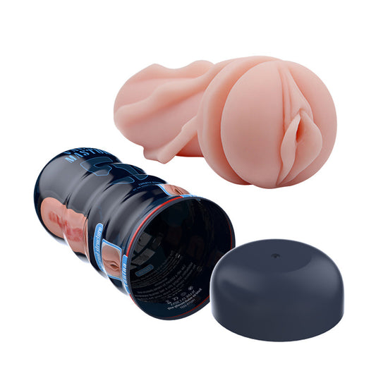 Premium Manual Male Masturbator Cup with Realistic Texture