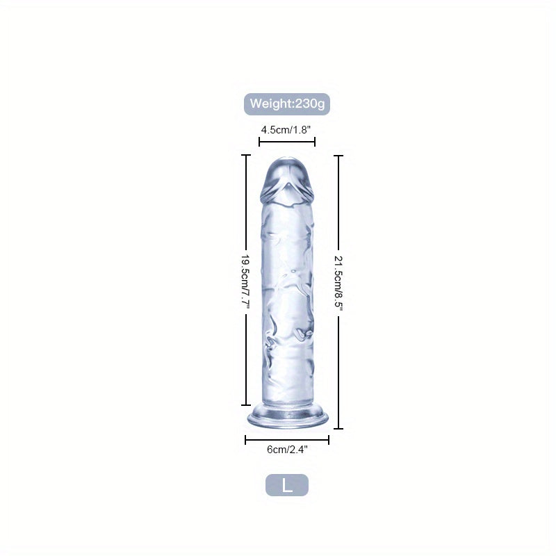 Realistic Dildo with Suction Cup for Hands-Free Play - HeartCaptor