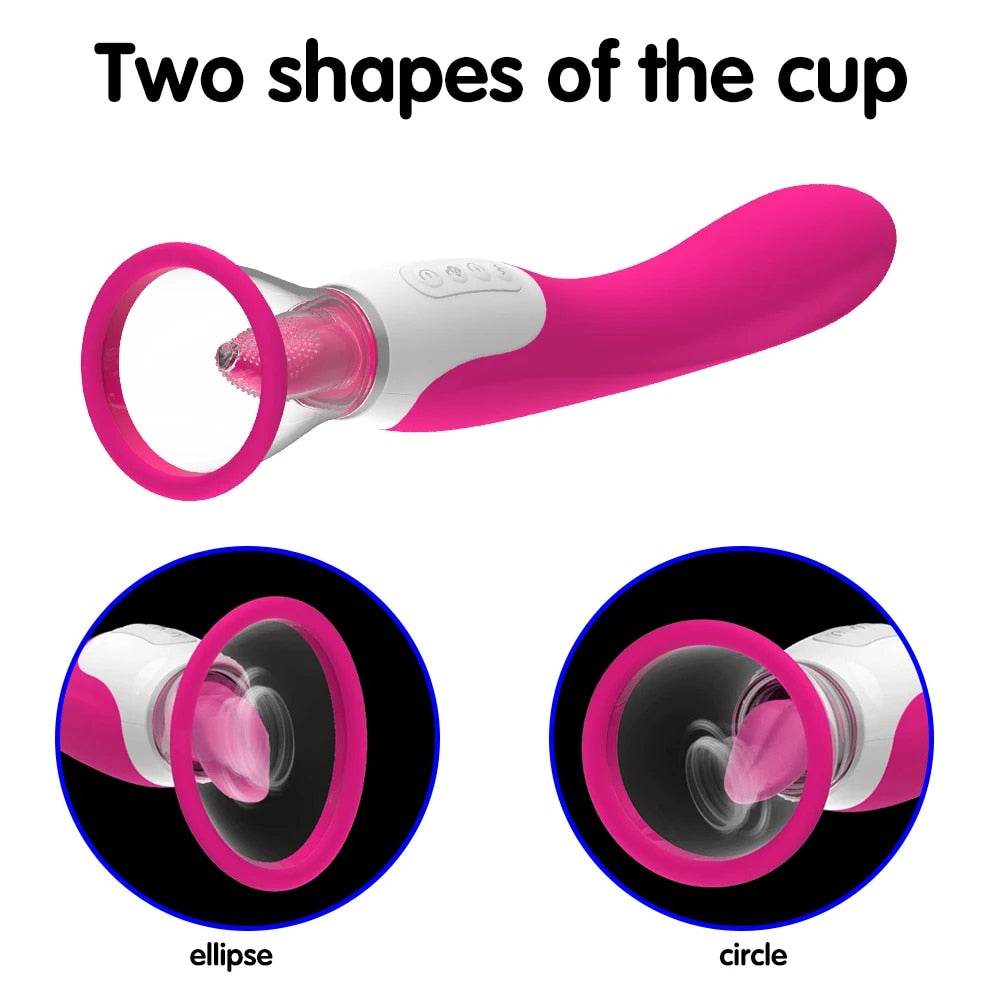 High-Frequency Vibrating Clitoris Stimulator with Suction - HeartCaptor