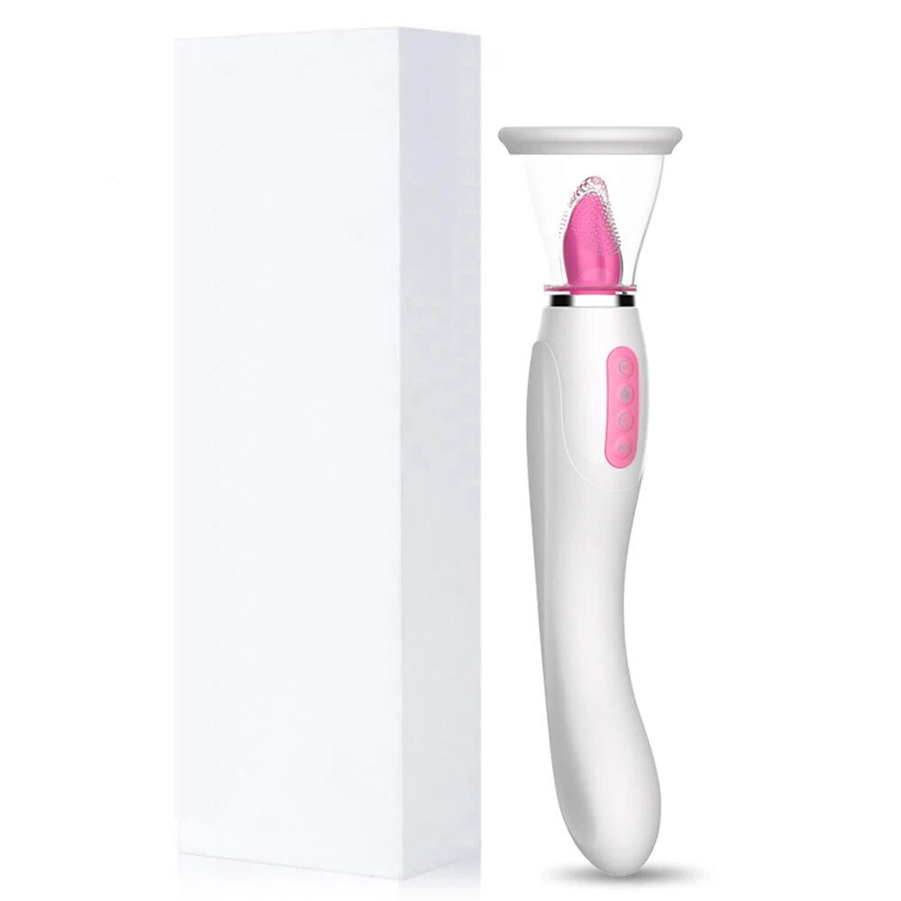 High-Frequency Vibrating Clitoris Stimulator with Suction - HeartCaptor