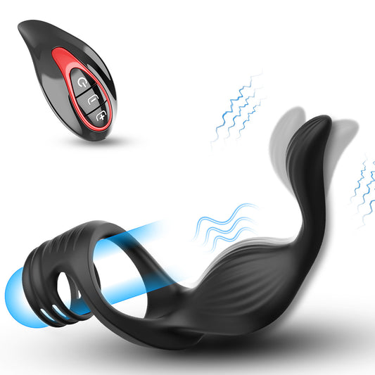 Wireless Remote Control Penis Ring for Intimate Stimulation