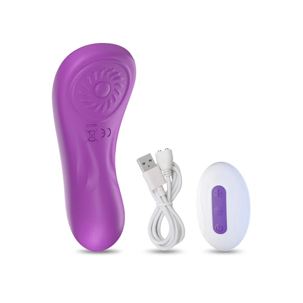 Mini Clit Sucking Vibrator with Remote Control and Sexy Panties - HeartCaptor