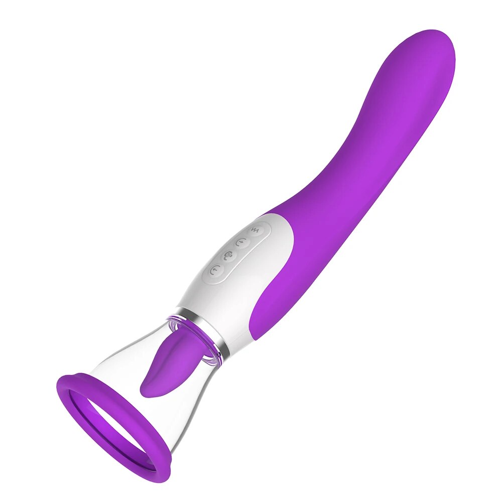 High-Frequency Vibrating Clitoris Stimulator with Suction - HeartCaptor