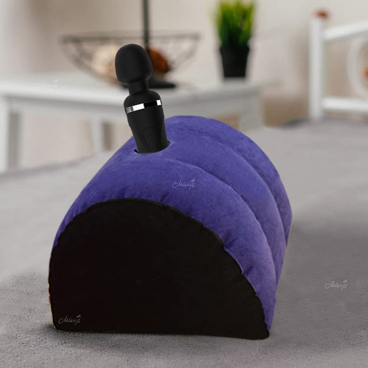 Intimate Half Moon Pillow for Couples - Enhanced Love Life Experience