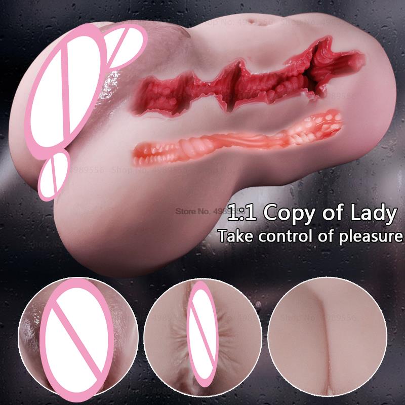 Realistic Male Masturbator Pocket Pussy Vagina Sex Toy for Men - HeartCaptor