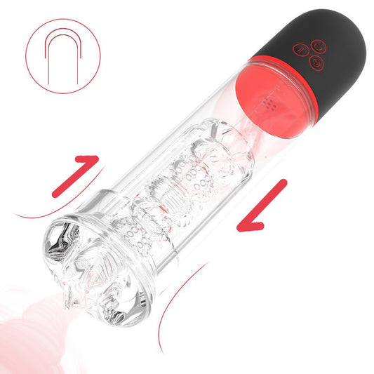 Intelligent Suction Vacuum Male Masturbator with Multi-Mode Stimulation