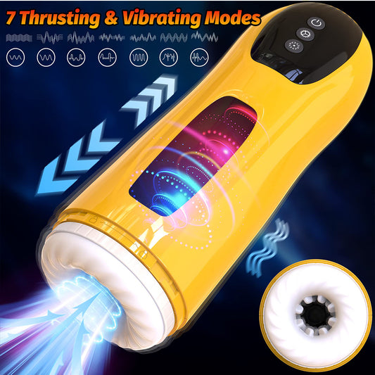 Moebius - Advanced Interactive Male Stroker with Voice-Activated Heat and Thrust