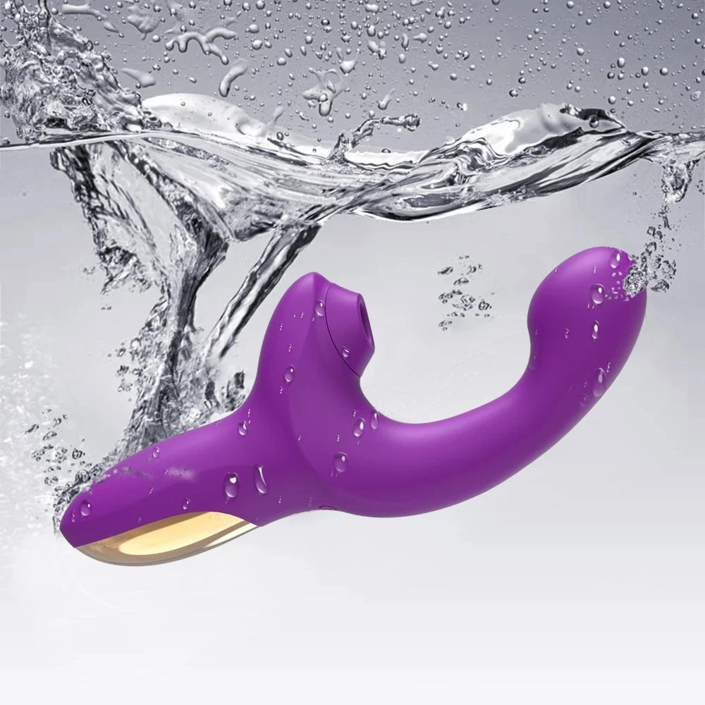 Clitoral G Spot Stimulator with Suction Vibration - HeartCaptor