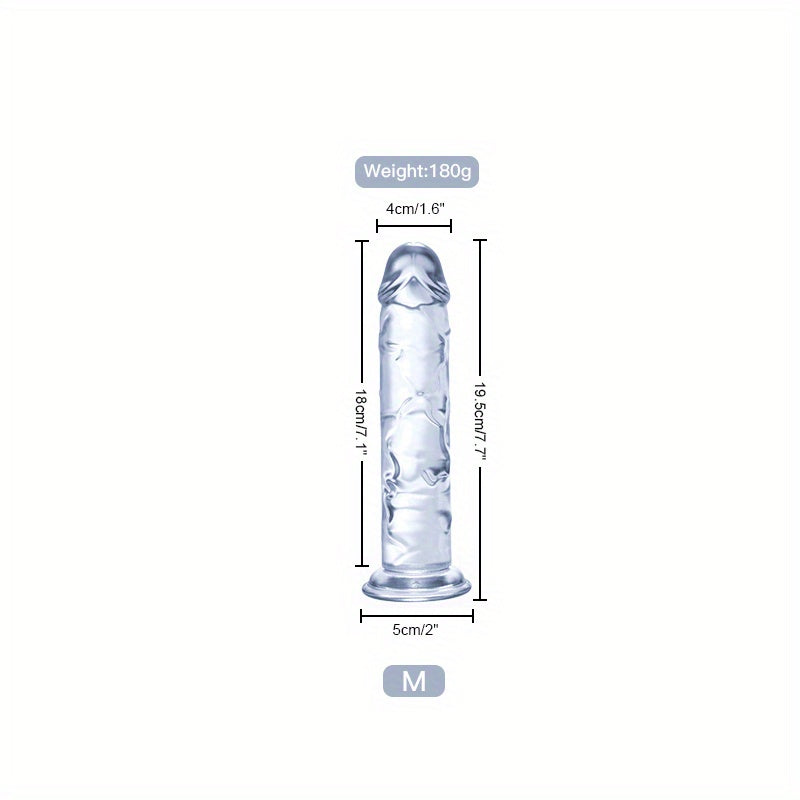 Realistic Dildo with Suction Cup for Hands-Free Play - HeartCaptor